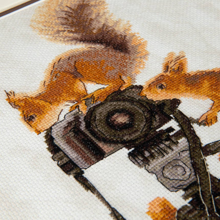 DIY Counted Cross Stitch Kit "Curiosity"