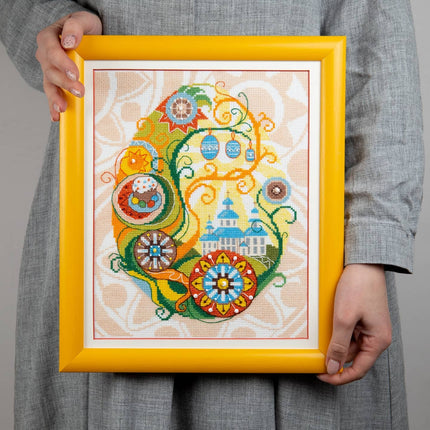 Counted Cross Stitch Kit "Bright festival"