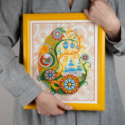 Counted Cross Stitch Kit "Bright festival"