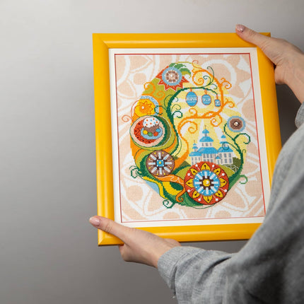 Counted Cross Stitch Kit "Bright festival"