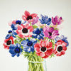 DIY Counted Cross Stitch Kit "Anemones"