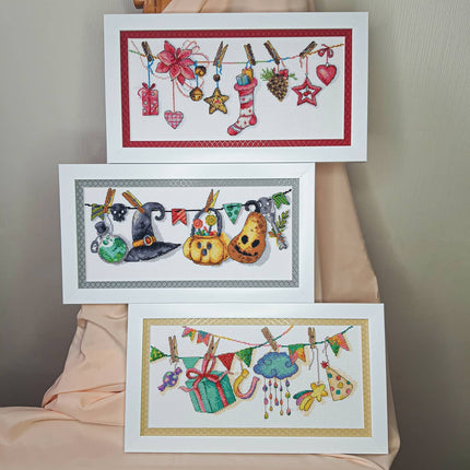 DIY Counted Cross Stitch Kit "Happy day!"