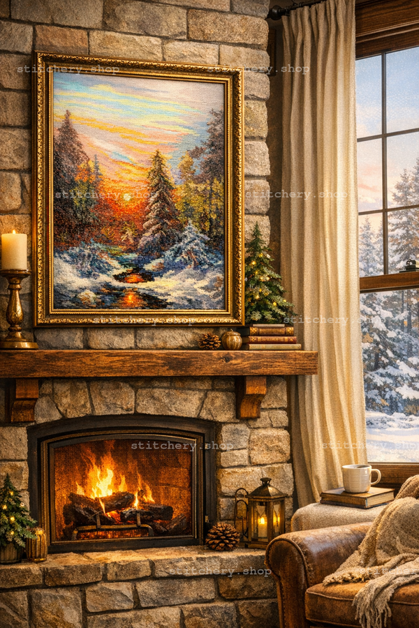 DIY Counted Cross Stitch Kit 