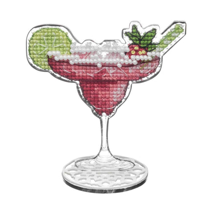 DIY Cross-Stitch Kit: "Cocktail Charm"