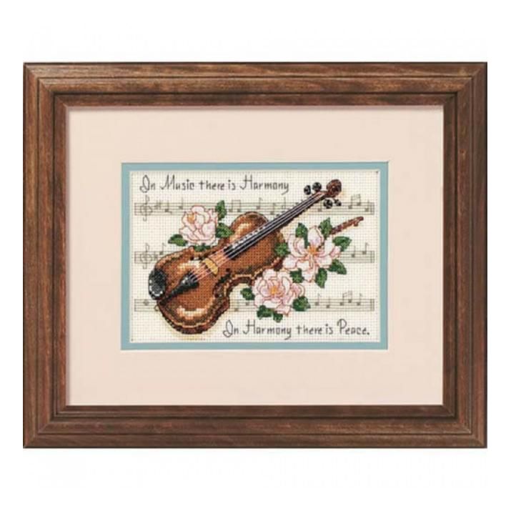 DIY "Music is Harmony" 7.1"x5.1"