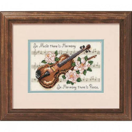 DIY "Music is Harmony" 7.1"x5.1"
