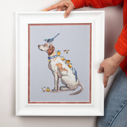 DIY Counted Cross Stitch Kit "Defender"