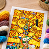 DIY Printed Tapestry Kit ““The Tree of Life”, by Gustav Klimt” Needlepoint Kit
