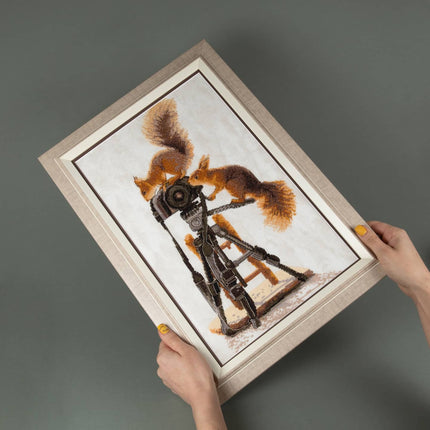 DIY Counted Cross Stitch Kit "Curiosity"