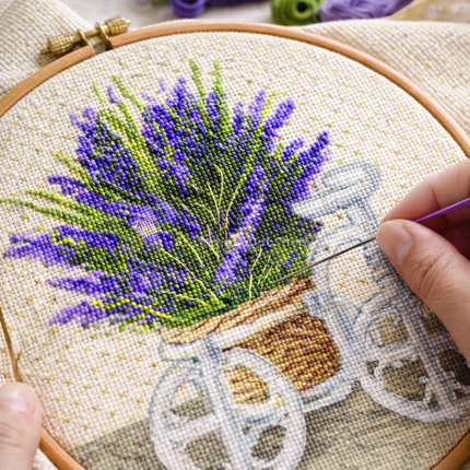 DIY Counted Cross Stitch Kit "Home comfort"