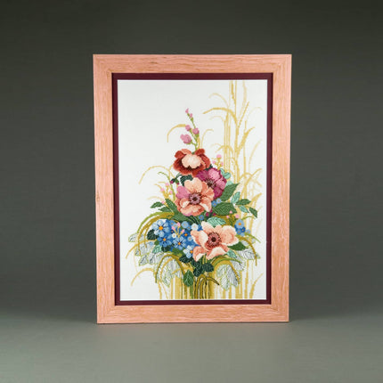 Counted Cross Stitch Kit "Freshness of meadow"