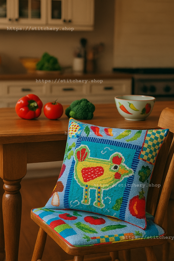 Needlepoint Pillow Kit 