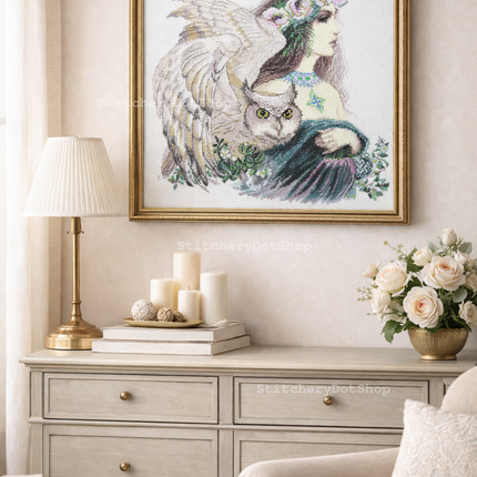 DIY Counted Cross Stitch Kit "Forest Guest"