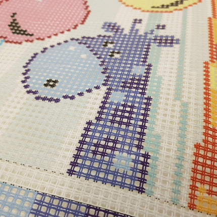 Cross Stitch Pillow Kit "Giraffes"