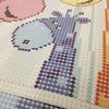 Cross Stitch Pillow Kit "Giraffes"