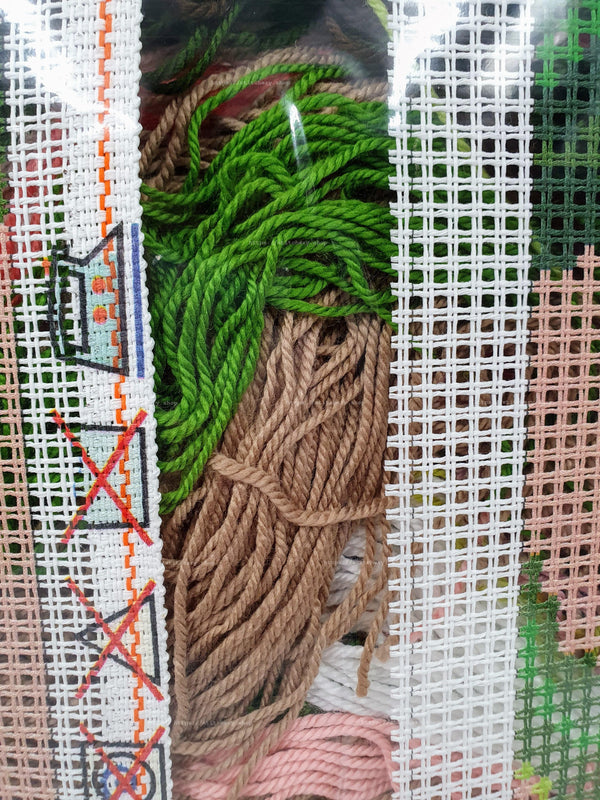 Cross Stitch Pillow Kit 