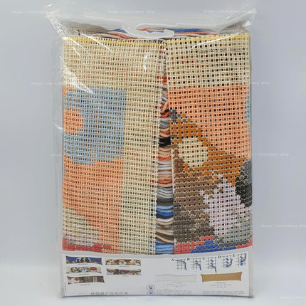 DIY Cross Stitch Cushion Kit "Cat", Draft stopper kit