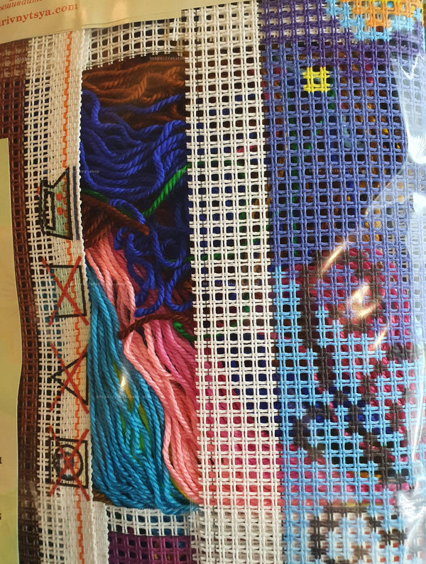 Cross Stitch Pillow Kit 