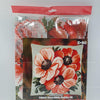 Cross Stitch Pillow Kit "Anemones"