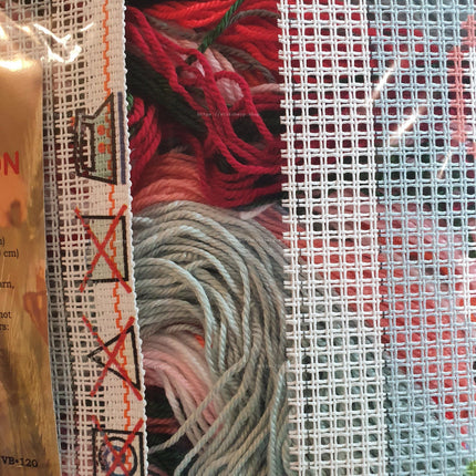 Cross Stitch Pillow Kit "Anemones"