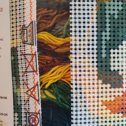 Cross Stitch Pillow Kit "Sunflower"