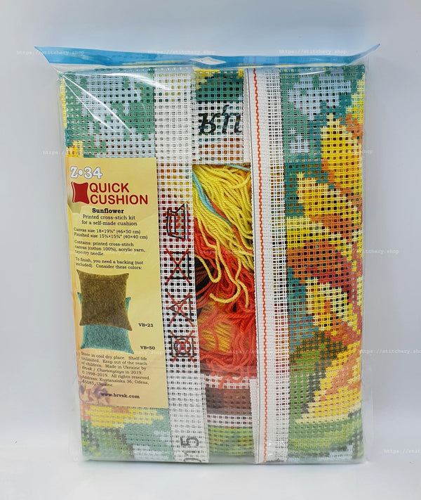 Cross Stitch Pillow Kit 