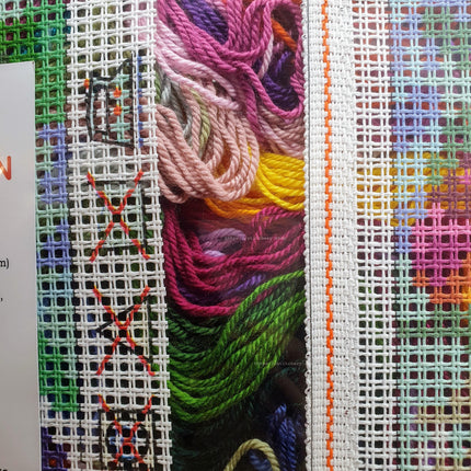 Cross Stitch Pillow Kit "Iris"