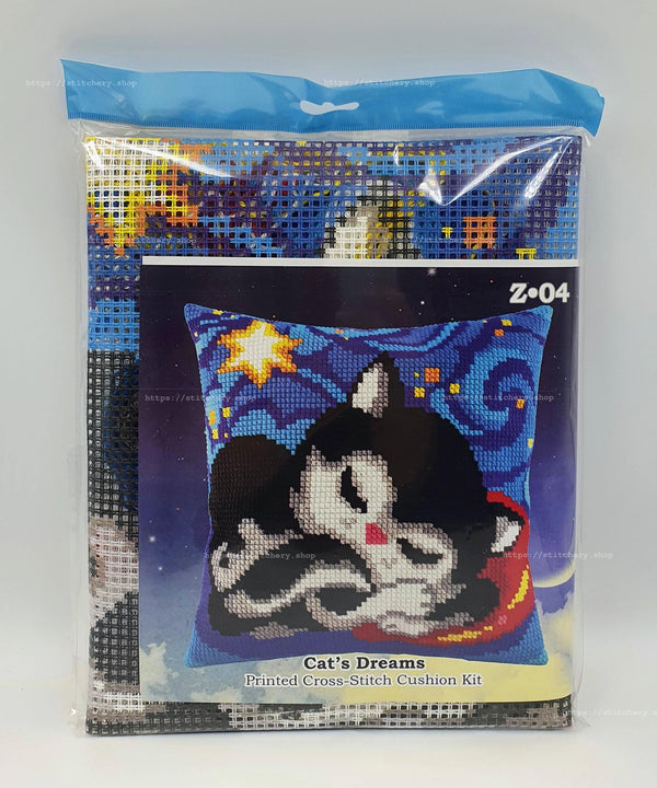 Cross Stitch Pillow Kit 