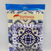 Cross Stitch Pillow Kit "Blue Pattern"