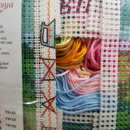 Cross Stitch Pillow Kit "Spring"