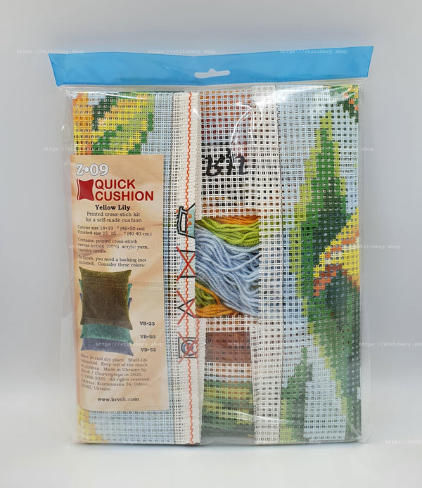 Cross Stitch Pillow Kit 