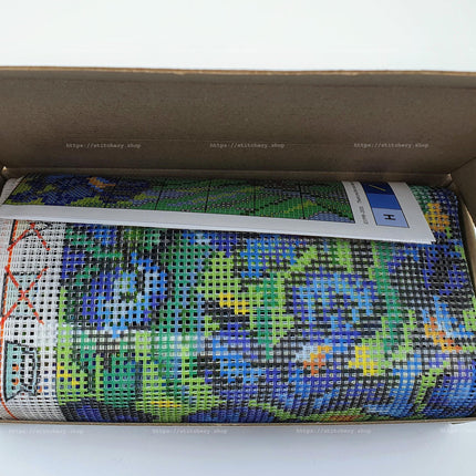 Needlepoint Pillow Kit "Irises"