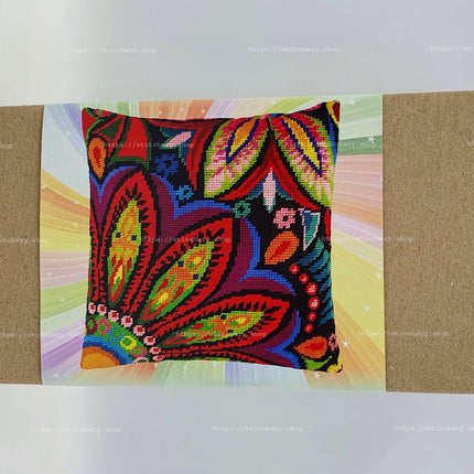 Needlepoint Pillow Kit "Maharaja"