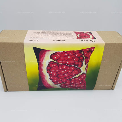 Needlepoint Pillow Kit "Pomegranate"