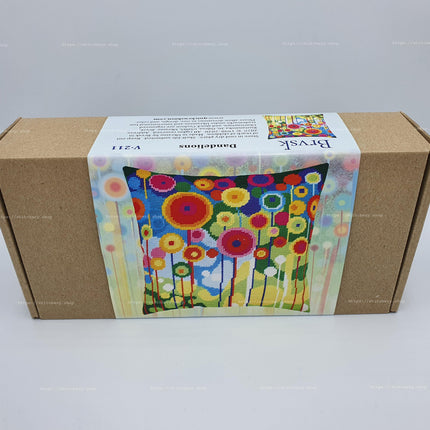 Needlepoint Pillow Kit "Dandelions"