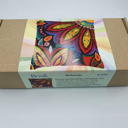 Needlepoint Pillow Kit "Maharaja"