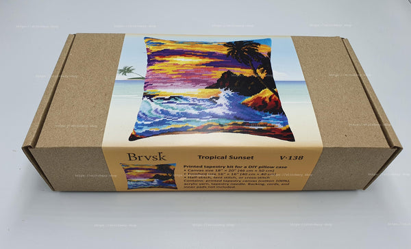 Needlepoint Pillow Kit 