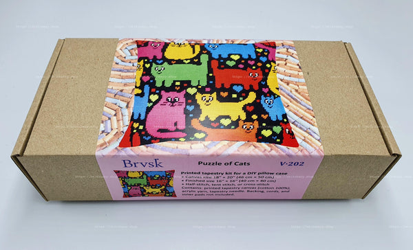 Needlepoint Pillow Kit 