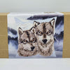 Needlepoint Pillow Kit "Wolves"