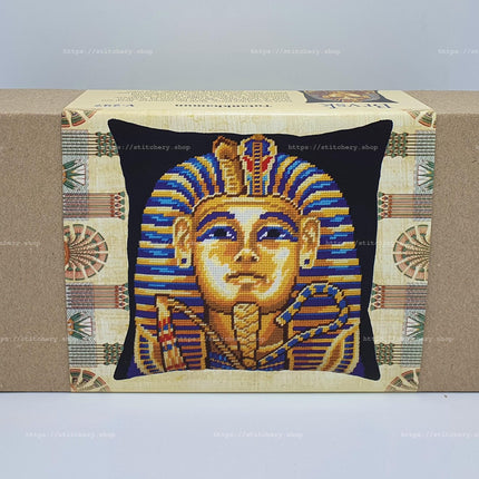Needlepoint Pillow Kit "Tutankhamun"