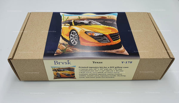 Needlepoint Pillow Kit 