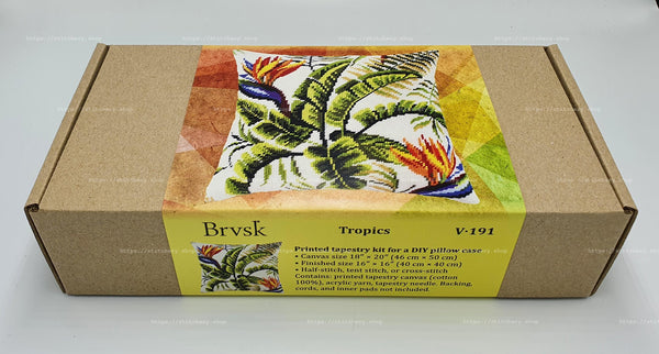 Needlepoint Pillow Kit 