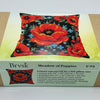 Needlepoint Pillow Kit "Meadow of Poppies"