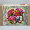Needlepoint Pillow Kit "Nightingale in Flowers"