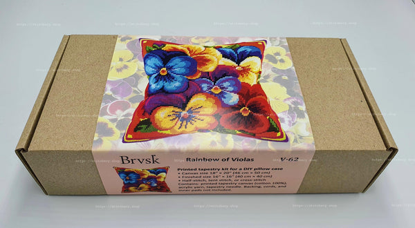 Needlepoint Pillow Kit 