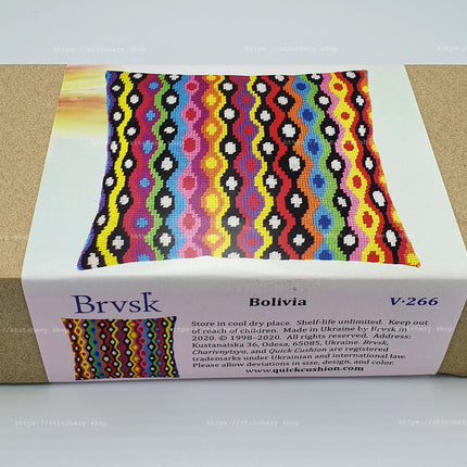 Needlepoint Pillow Kit "Bolivia"
