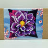 Needlepoint Pillow Kit "Clematis"