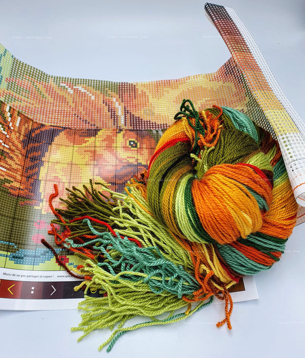 Needlepoint Pillow Kit 