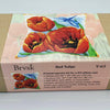 Needlepoint Pillow Kit "Red Tulips"