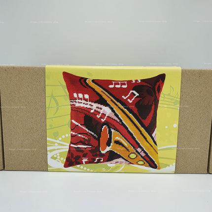 Needlepoint Pillow Kit "Jazz"
